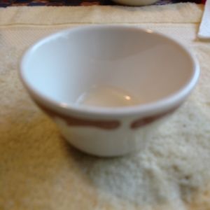 Vintage White Buffalo China Bowl